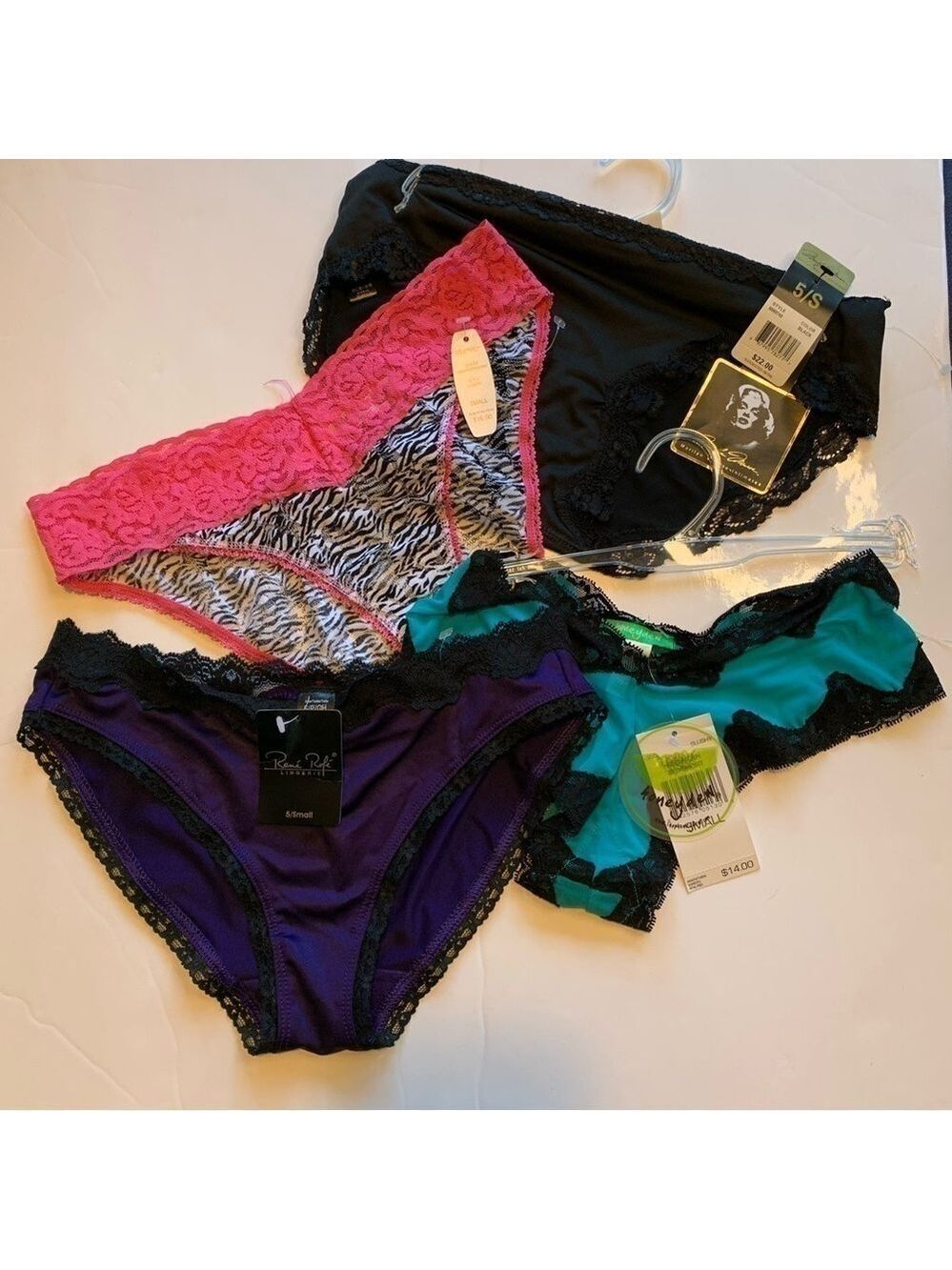 Honeydew Rene Rofe XOXO Marilyn Monroe Panty Bundle